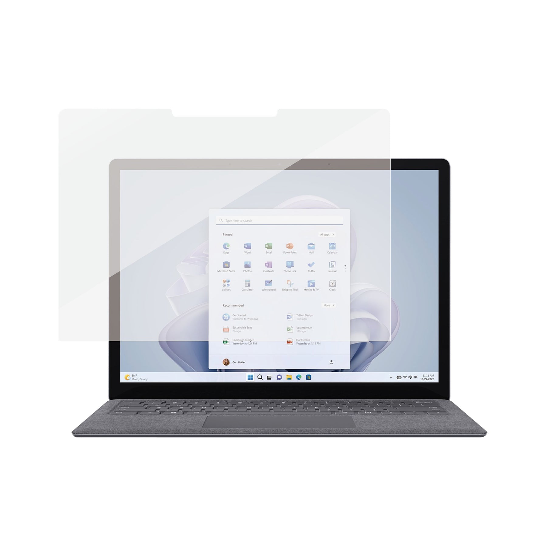 SAFE. by PanzerGlass® Microsoft Surface Laptop 13.5″ | Screen Protector Glass