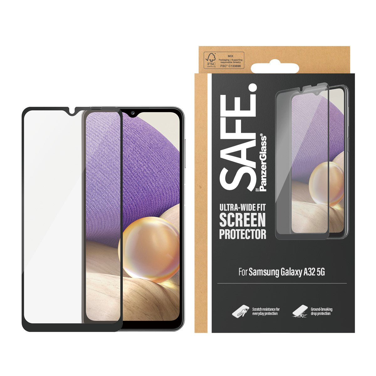 SAFE. by PanzerGlass® Screen Protector Samsung Galaxy A32 5G