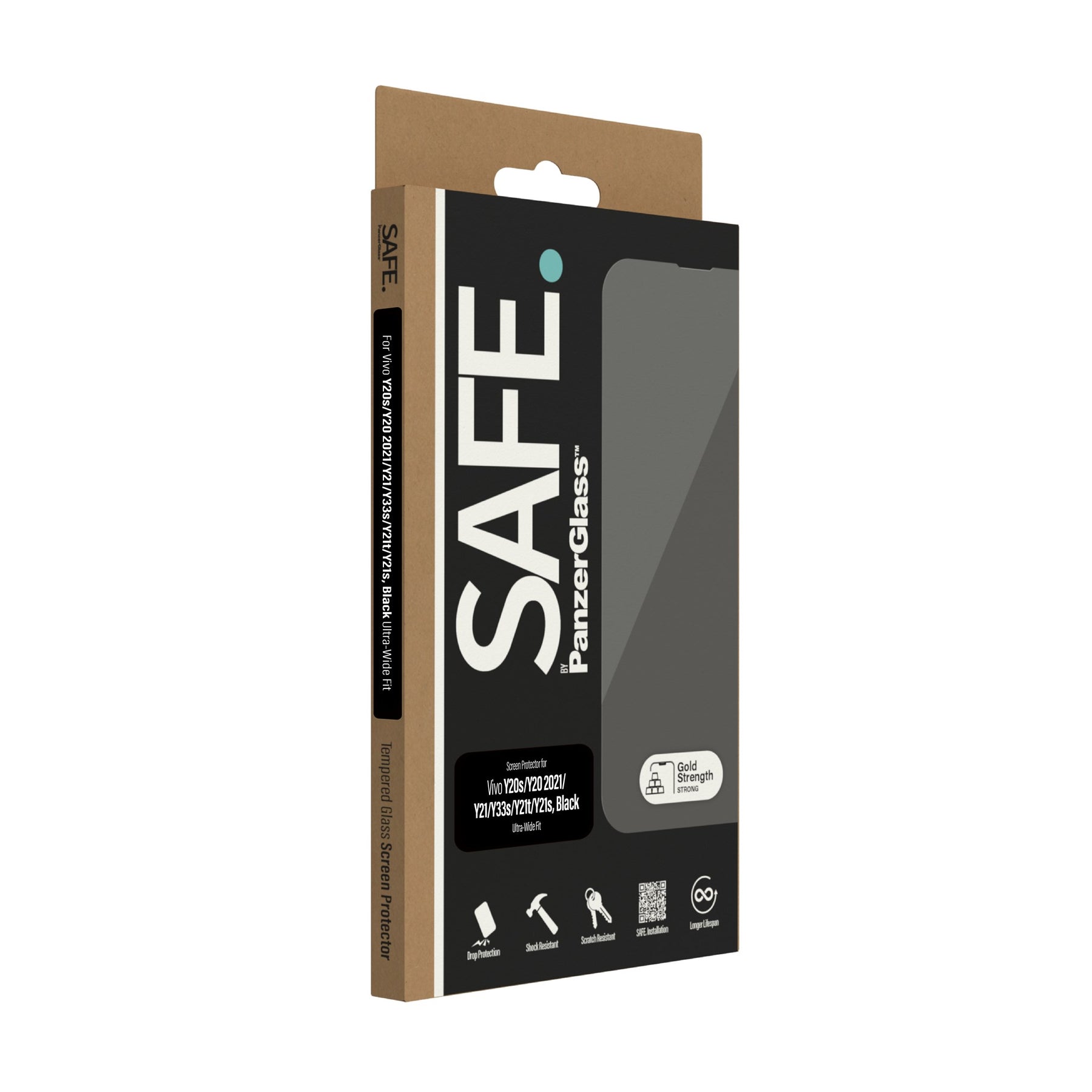 SAFE. by PanzerGlass®Screen Protector Vivo Y20s | Y20 2021 | Y21 | Y33s | Y21t | Y21s