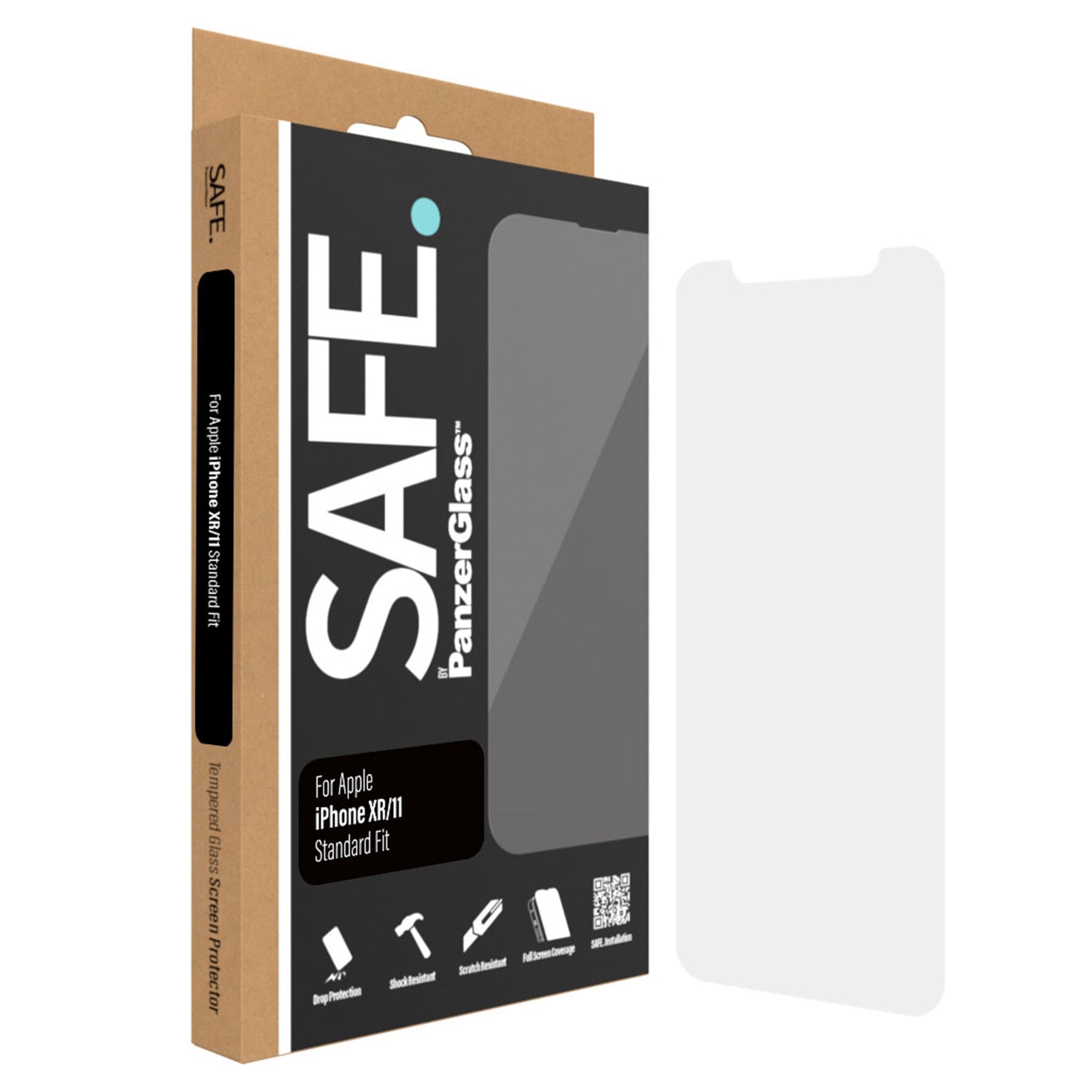 SAFE. by PanzerGlass® Screen Protector Apple iPhone XR | 11 | Standard Fit 3