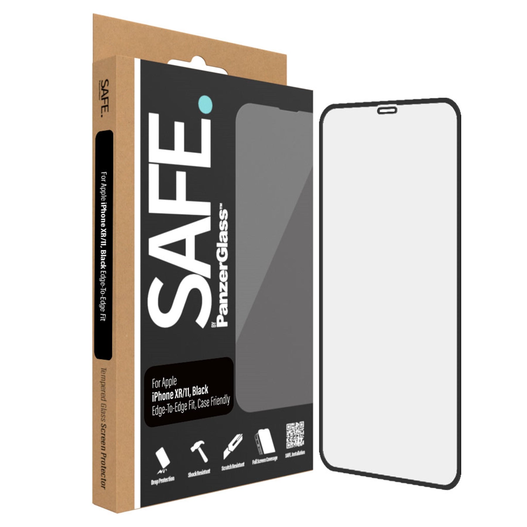 SAFE. by PanzerGlass® Screen Protector Apple iPhone 11 | XR | Edge-to-Edge 3