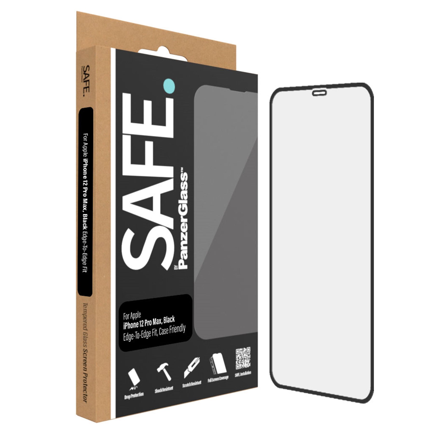 SAFE. by PanzerGlass™ Screen Protector Apple iPhone 12 Pro Max | Edge-to-Edge 3