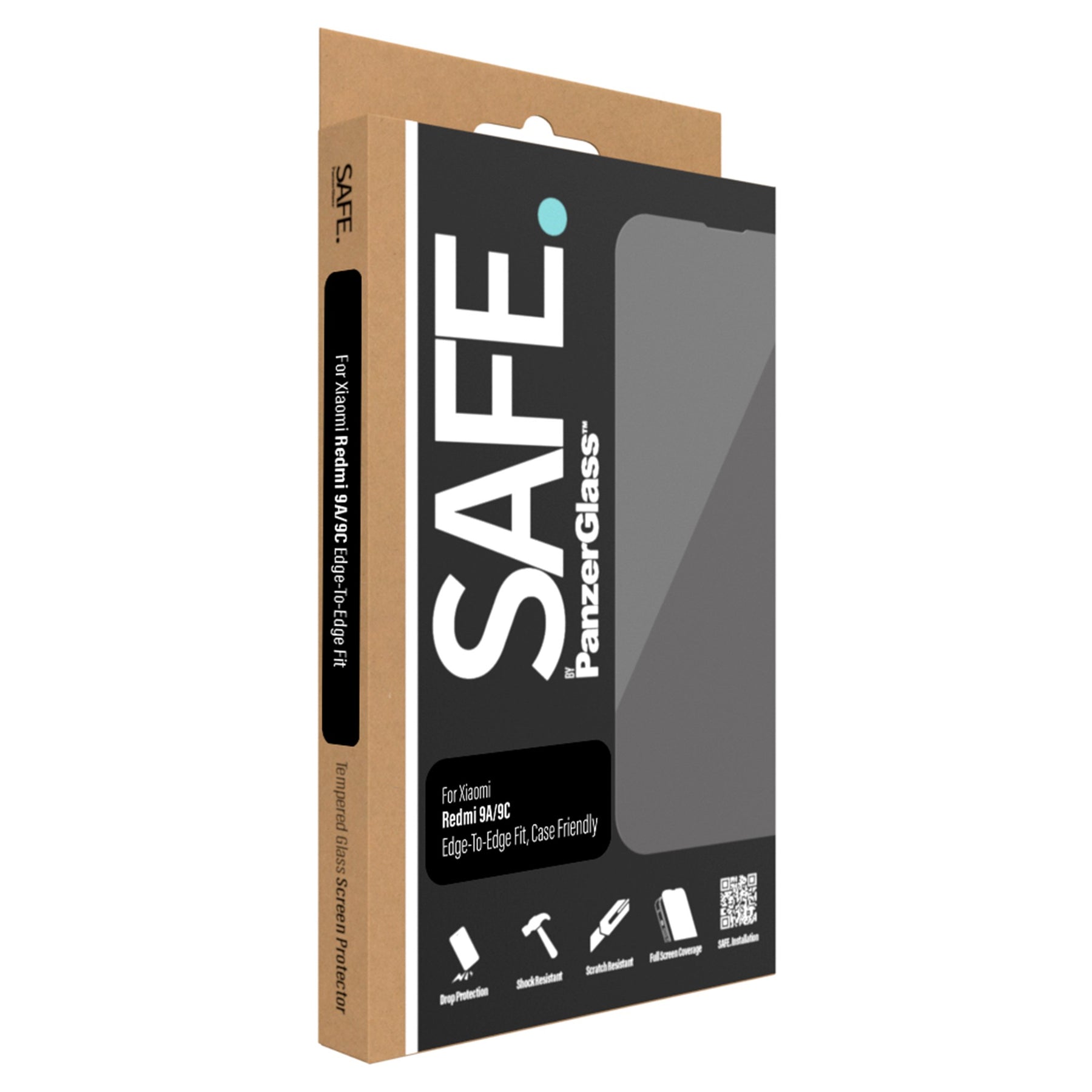 SAFE. by PanzerGlass® Xiaomi Redmi 9A | 9C | 10A | Screen Protector Glass 5