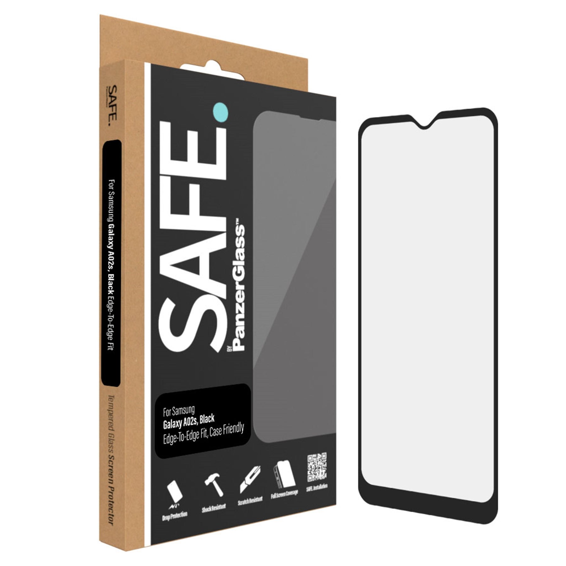 SAFE. by PanzerGlass® Screen Protector Samsung Galaxy A02s 3