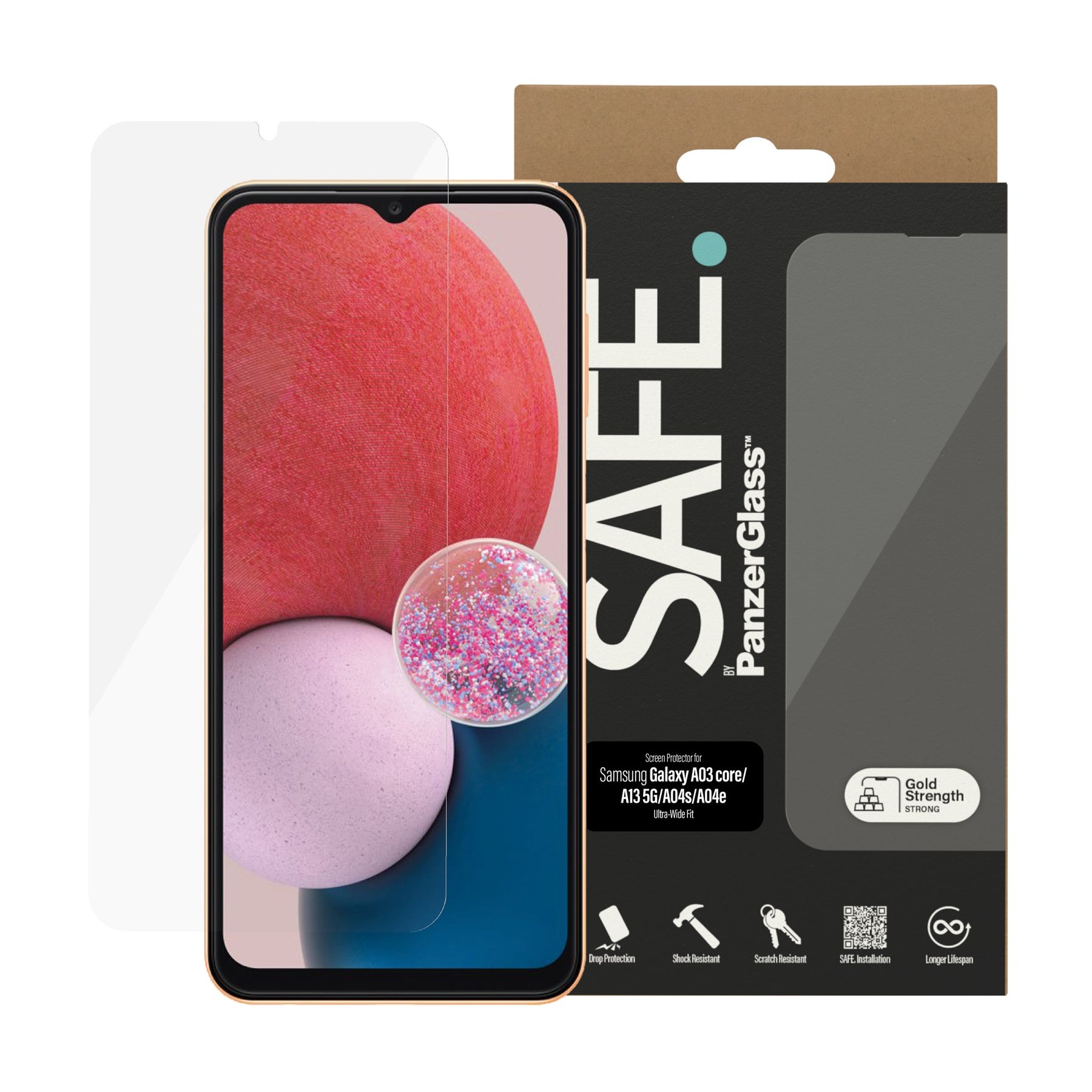 SAFE. by PanzerGlass® Screen Protector Samsung Galaxy A03 core | A13 5G | A04s | A04e 2