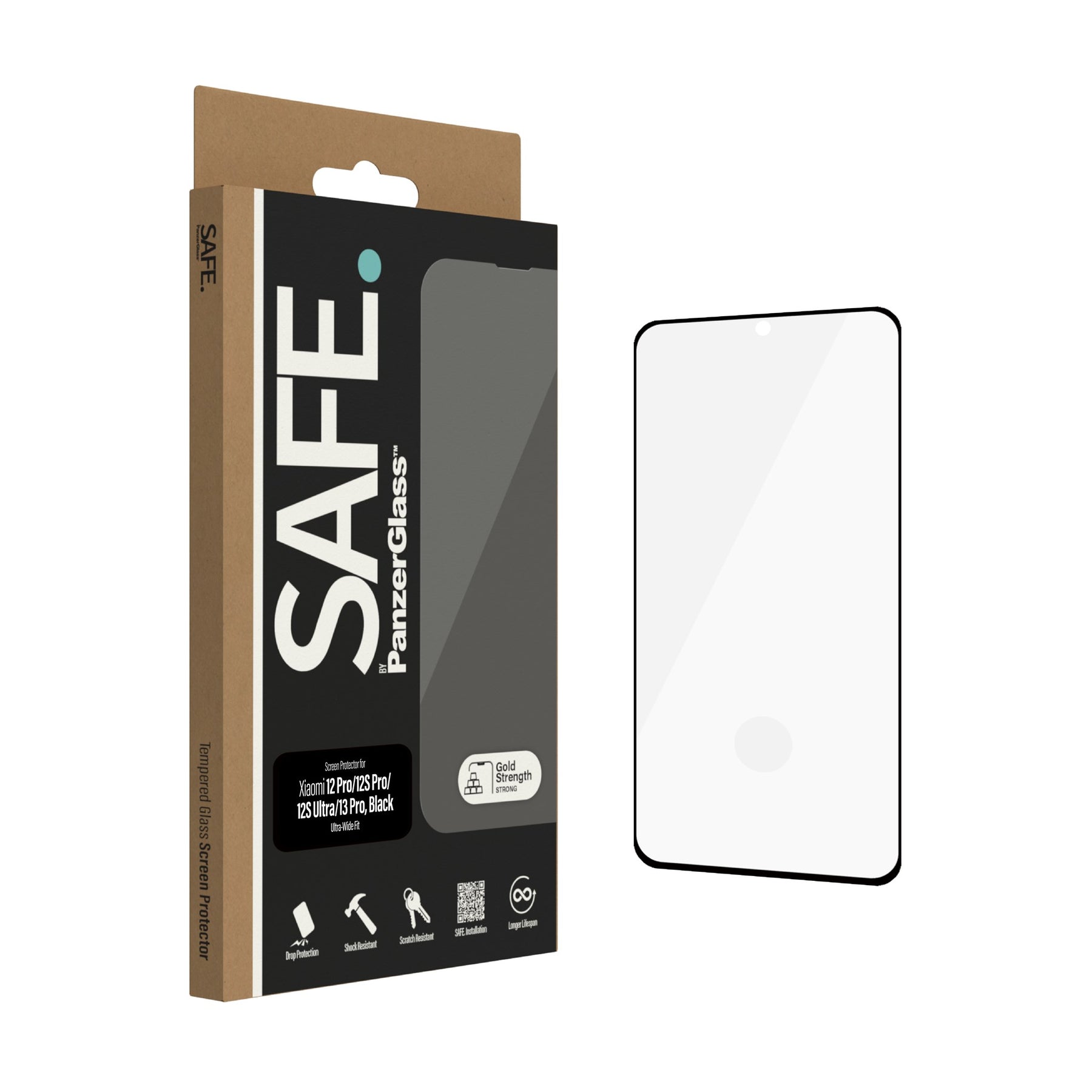 SAFE. by PanzerGlass® Screen Protector Xiaomi 13 Pro | 12 Pro | 12S Pro | 12S Ultra 3