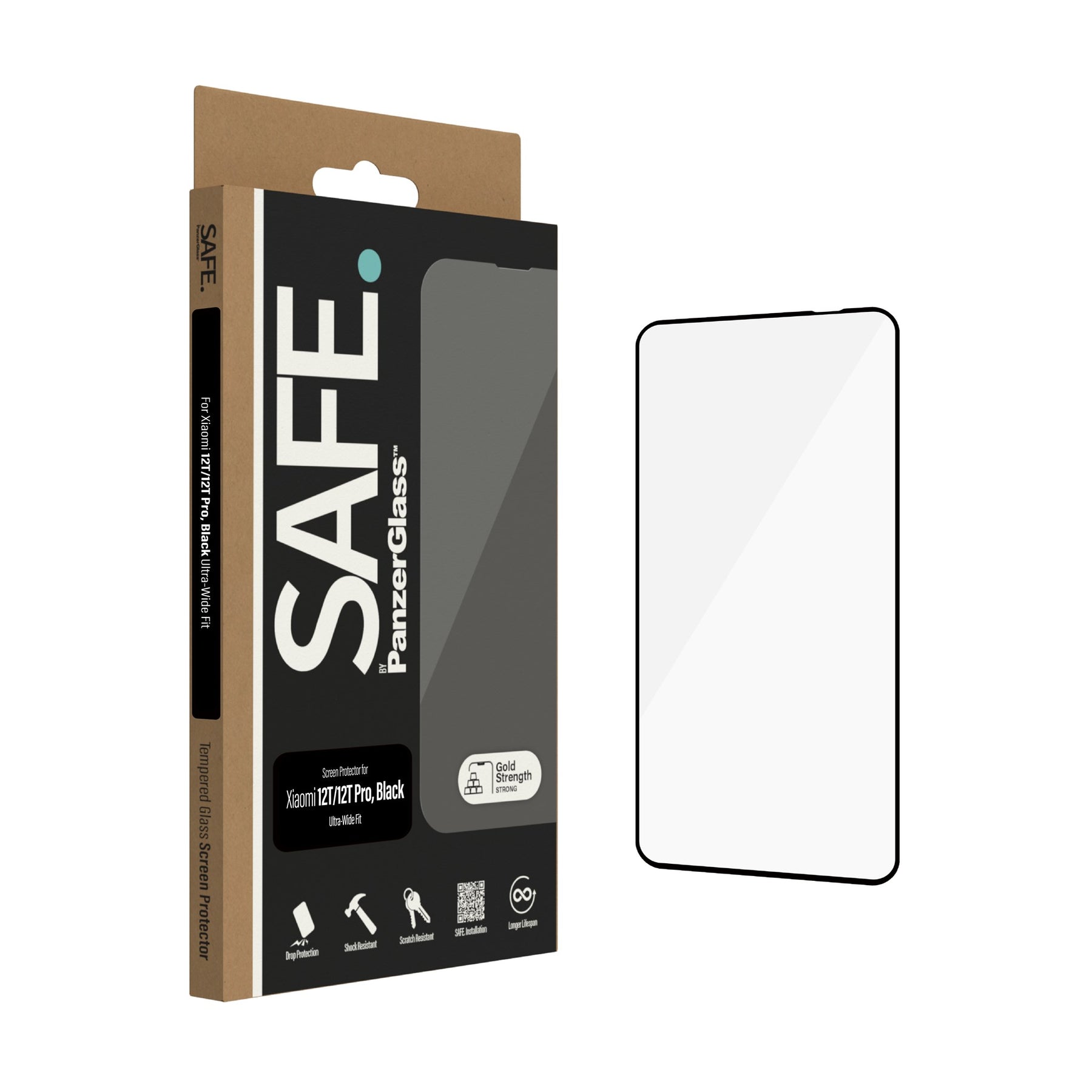 SAFE. by PanzerGlass® Screen Protector Xiaomi 12T | 12T Pro 3