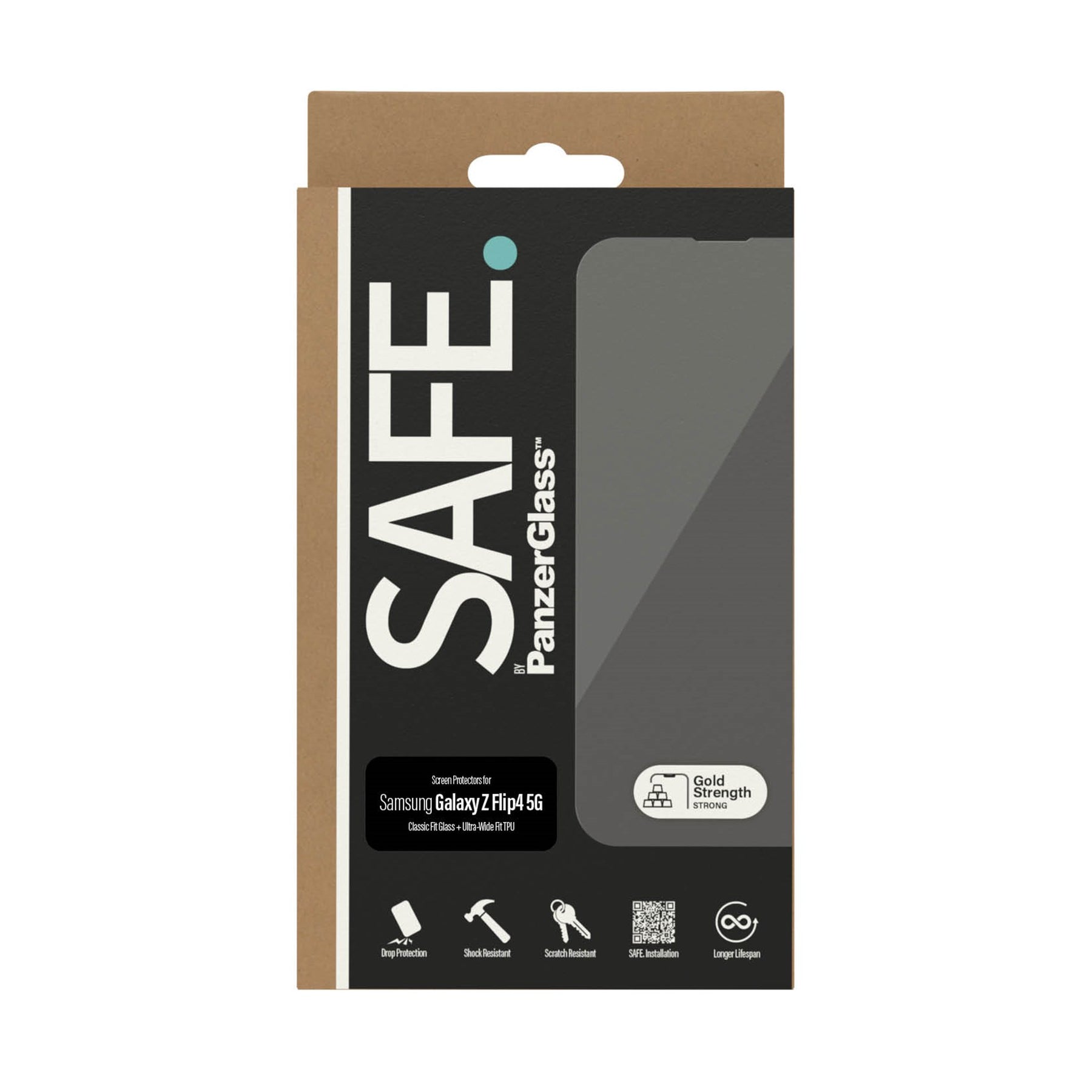 SAFE. by PanzerGlass® Screen Protector Samsung Galaxy Z Flip4 5G 3