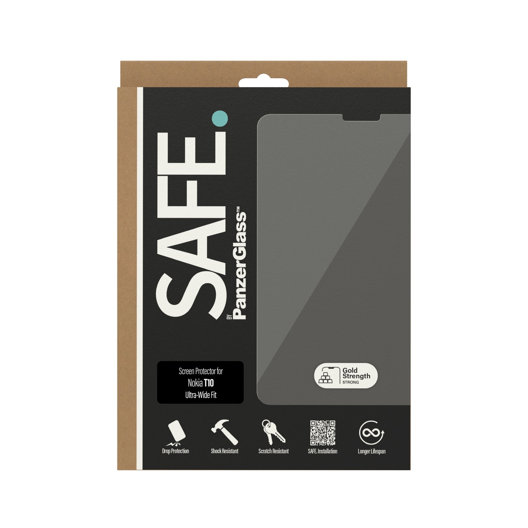 SAFE. by PanzerGlass®️ Screen Protector Nokia T10 | Ultra-Wide Fit 10
