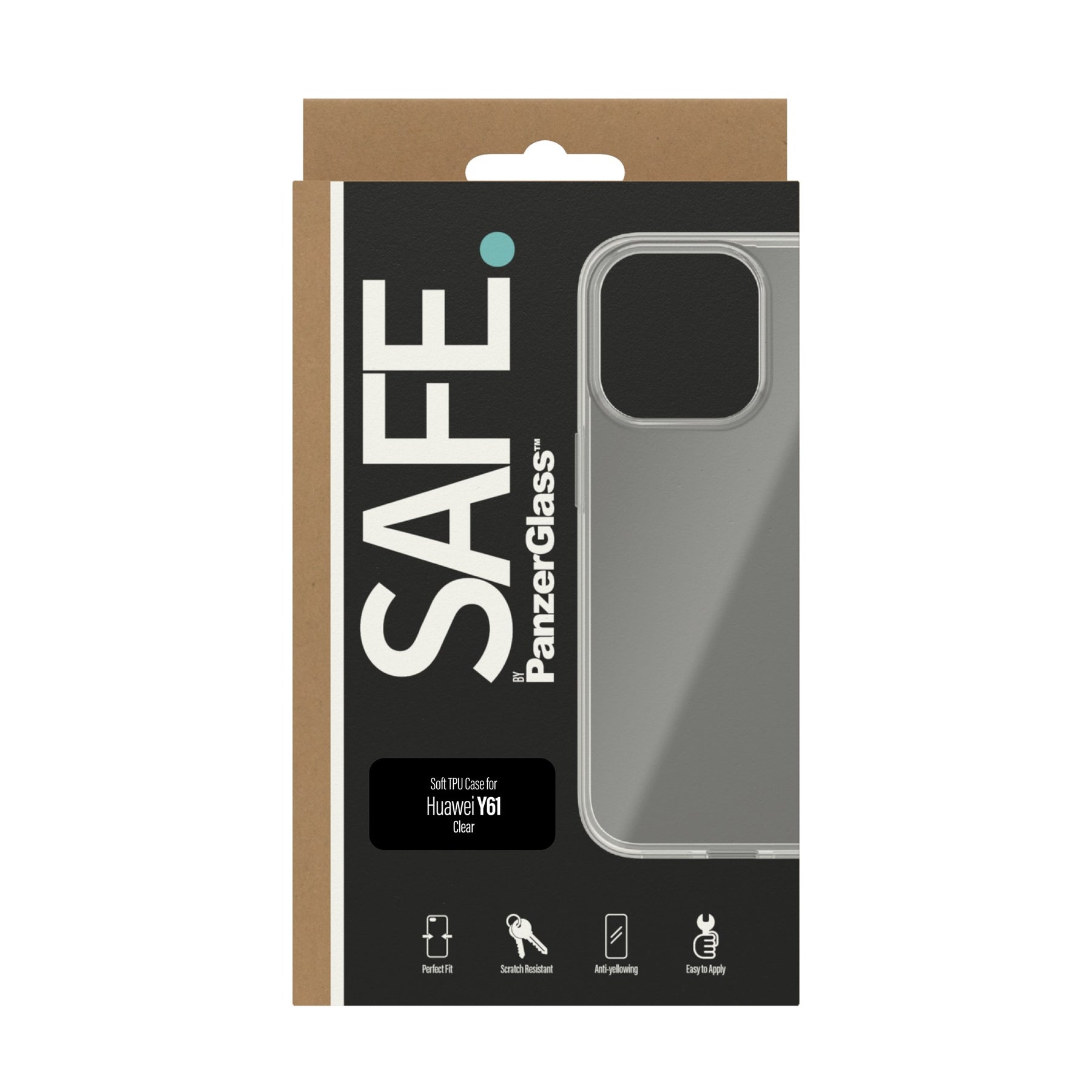 SAFE. by PanzerGlass® TPU Case Huawei Y61 | Transparent 3
