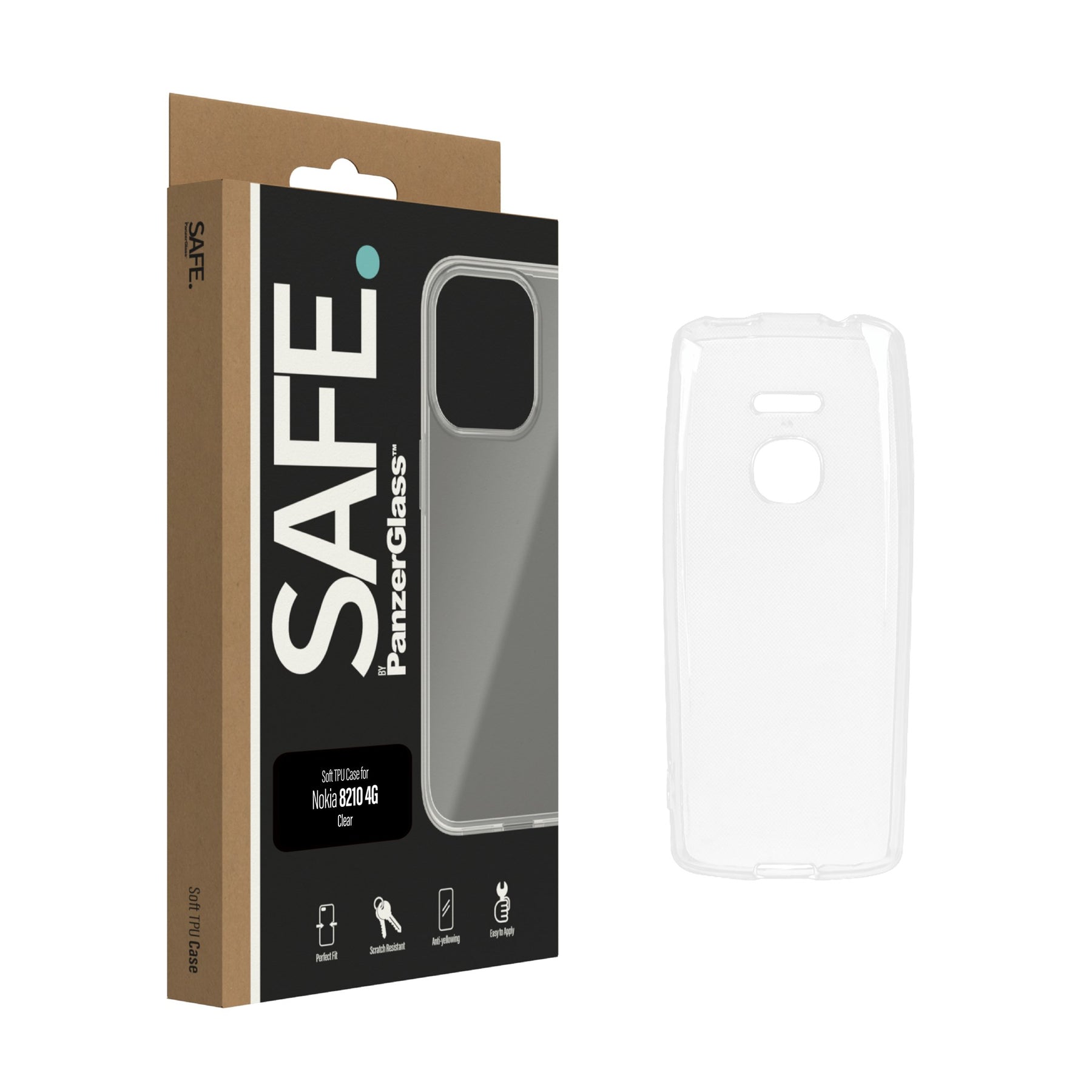 SAFE. by PanzerGlass® TPU Case Nokia 8210 Libra | Transparent 2