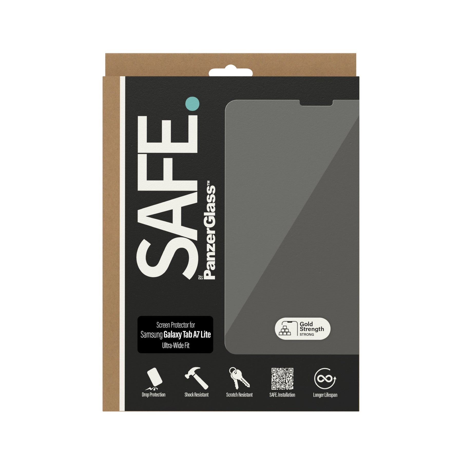 SAFE. by PanzerGlass® Screen Protector Samsung Galaxy Tab A7 Lite | Ultra-Wide Fit 4