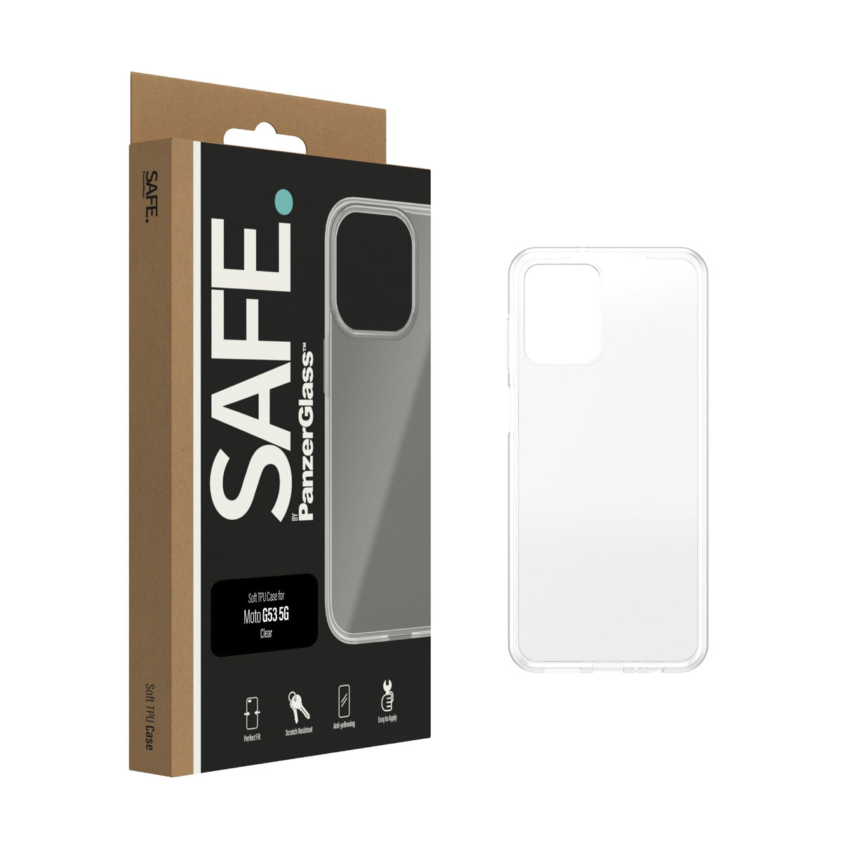 SAFE. by PanzerGlass® Case for Moto G53 5G 2